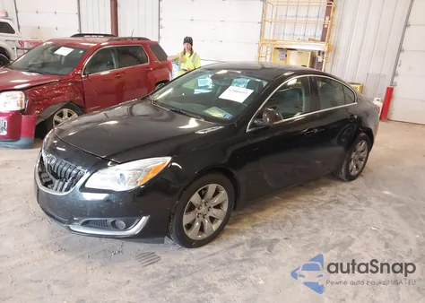 2016 Buick Regal Turbo Premium Ii из США, поврежденный, VIN 2G4GS5GX5G9197705